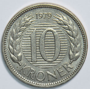 Denmark 1979 10 Kroner 198321 combine shipping