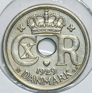 Denmark 1929 25 Ore 198212 combine shipping