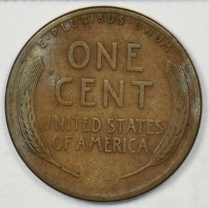 1911-S Lincoln Wheat Cent VF U0346