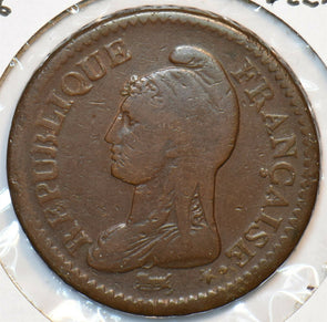 France 1796 A Decime Paris. L'AN 5 491022 combine shipping