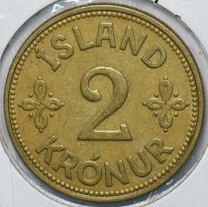 Iceland 1940 2 Kronur 902226 combine shipping