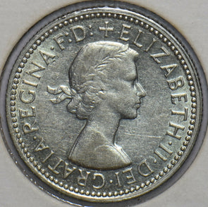 Australia 1956 Shilling Merino ram animal 902620 combine shipping