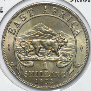 East Africa 1952 Shilling Lion animal 293854 combine shipping