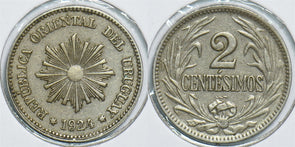 Uruguay 1924 2 Centesimos 241022 combine shipping