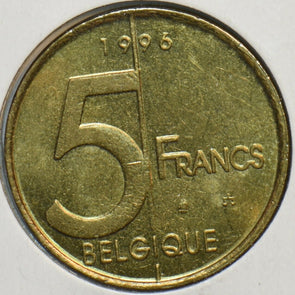 Belgium 1996 5 Francs 903520 combine shipping