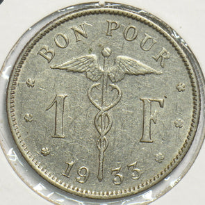 Belgium 1933 Franc 0 197813 combine shipping