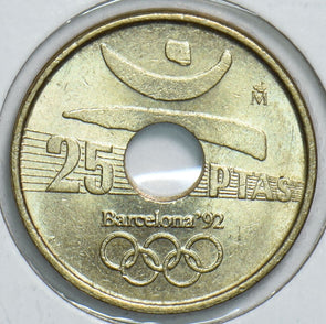 Spain 1990 25 Pesetas 198419 combine shipping