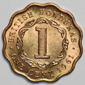 British Honduras 1961 Cent 298564 combine shipping