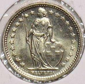 Switzerland 1972 1/2 Franc 198993 combine shipping