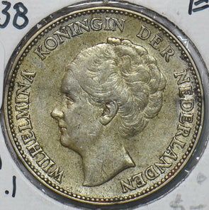 Netherlands 1938 Gulden Lion animal 194004 combine shipping