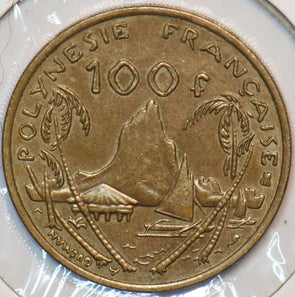 French Polynesia 1995 100 Francs 151626 combine shipping