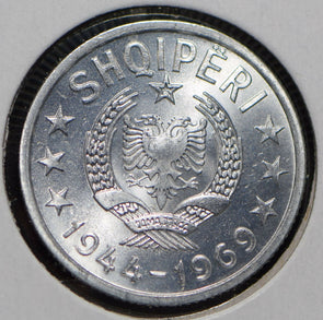 Albania 1969 10 Qindarka Eagle animal  901143 combine shipping