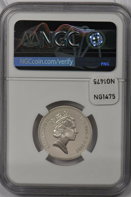 Great Britain 1992 10 New Pence silver NGC Proof 68UC NG1475 combine shipping