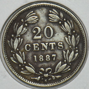 Nicaragua 1887 20 Centavos 297249 combine shipping