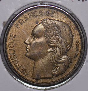 France 1950 20 Francs Rooster animal  900453 combine shipping