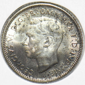 Australia 1942 6 Pence Kangaroo animal Ostrich Georgivs VI 293314 combine shippi