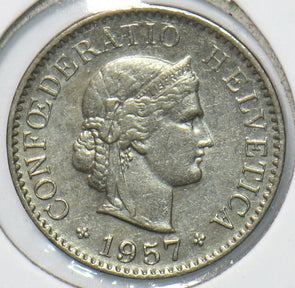 Switzerland 1957 5 Rappen 901812 combine shipping