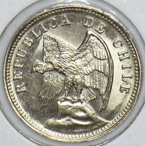 Chile 1938 5 Centavos Condor animal 291196 combine shipping