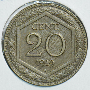Italy 1919 20 Centesimi 198154 combine shipping