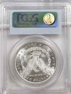 1880-s Morgan Dollar Silver Morgan dollar PCGS MS64 PC1537