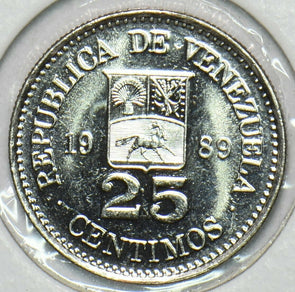 Venezuela 1989 25 Centimos 903805 combine shipping