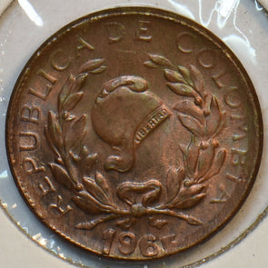 Colombia 1965 Centavo 152188 combine shipping