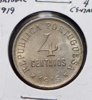 Portugal 1919 4 Centavos  292204 combine shipping