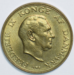 Denmark 1957 Krone 491562 combine shipping