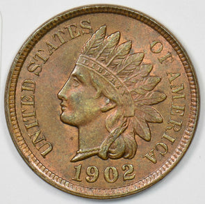 1902 Indian Head Cent R+B BU++ U0330