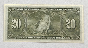 Canada 1937 20 Dollars CH AU/UNC Gordon/Towers RC0386 combine shipping