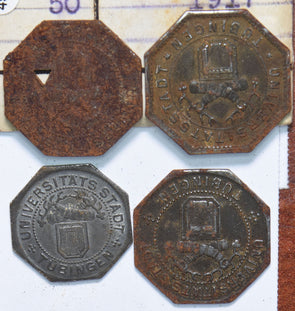 Germany 1917 50/10/10/5 Pfennig City of Dortmund 490295 combine shipping