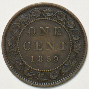Canada 1859 Cent 150713 combine shipping