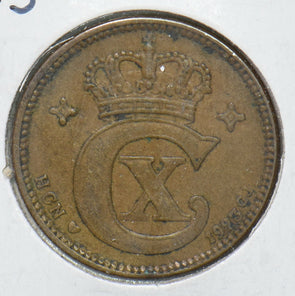 Denmark 1923 2 Ore 901843 combine shipping