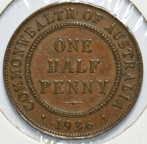 Australia 1932 1/2 Penny 192594 combine shipping
