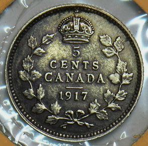 Canada 1917 5 Cents 153084 combine shipping