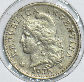 Argentina 1936 5 Centavos 198782 combine shipping