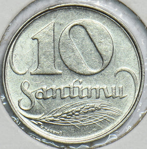 Latvia 1922 10 Santimu 198347 combine shipping