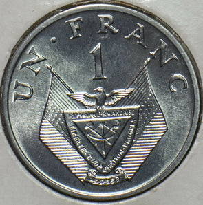 Rwanda 1969 Franc BU 297412 combine shipping