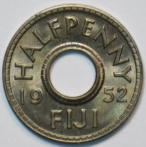 Fiji 1952 1/2 Penny 193432 combine shipping