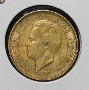 Monaco 1950 10 Francs  901292 combine shipping