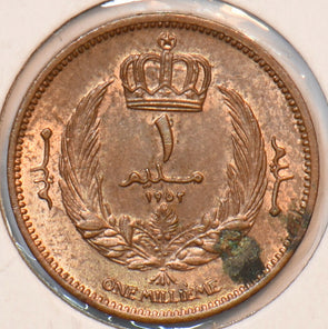 Libya 1952 Millieme 194307 combine shipping