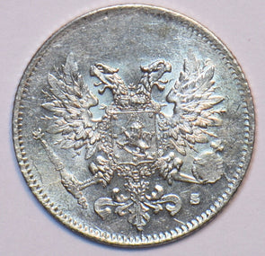 Finland 1917 25 Pennia Eagle animal 294564 combine shipping
