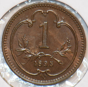 Austria 1895 Heller Eagle animal 151465 combine shipping