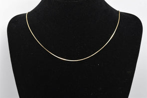 14K Gold Necklace 2.82g 22'' RG0195