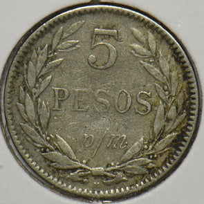 Colombia 1912 5 Pesos 152129 combine shipping