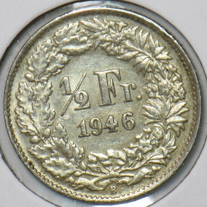 Switzerland 1946 1/2 Franc 151093 combine shipping