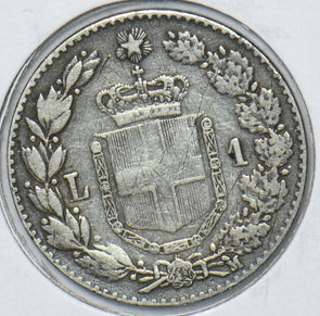 Italy 1887 Lira 295208 combine shipping