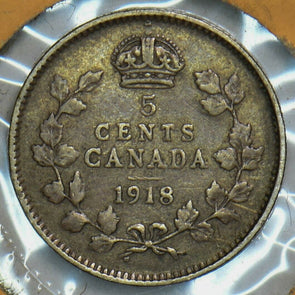 Canada 1918 5 Cents 153093 combine shipping