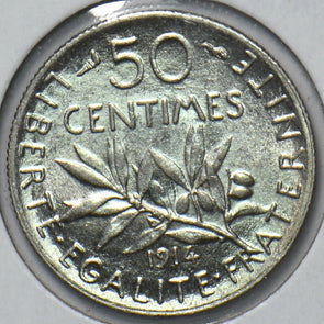 France 1914 50 Centimes 294323 combine shipping