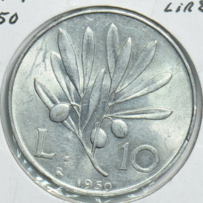 Italy 1950 10 Lire 198152 combine shipping